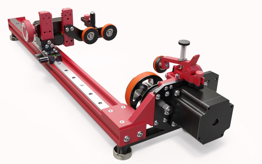 PiBurn V roller rotary on a white background