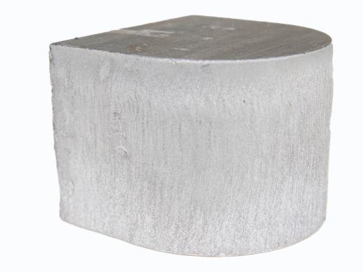 50 mm aluminum cut sample