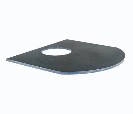 2 mm carbon steel cut sample