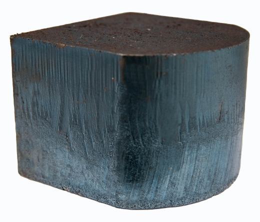 50 mm carbon steel cut sample
