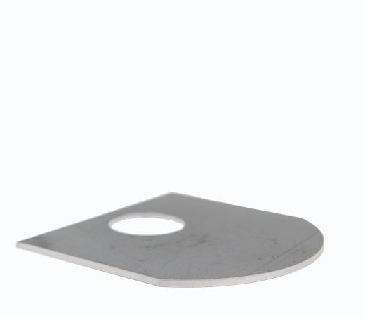 2 mm stainless cut sample