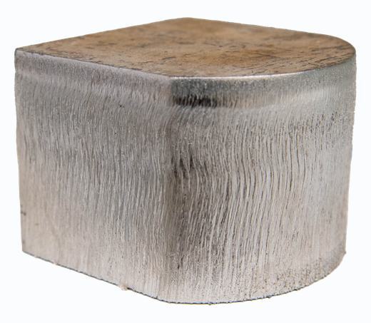 50 mm stainless cut sample
